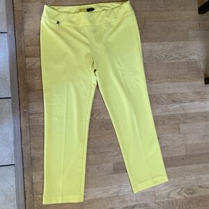 Soho Sunny Yellow Ankle Pants